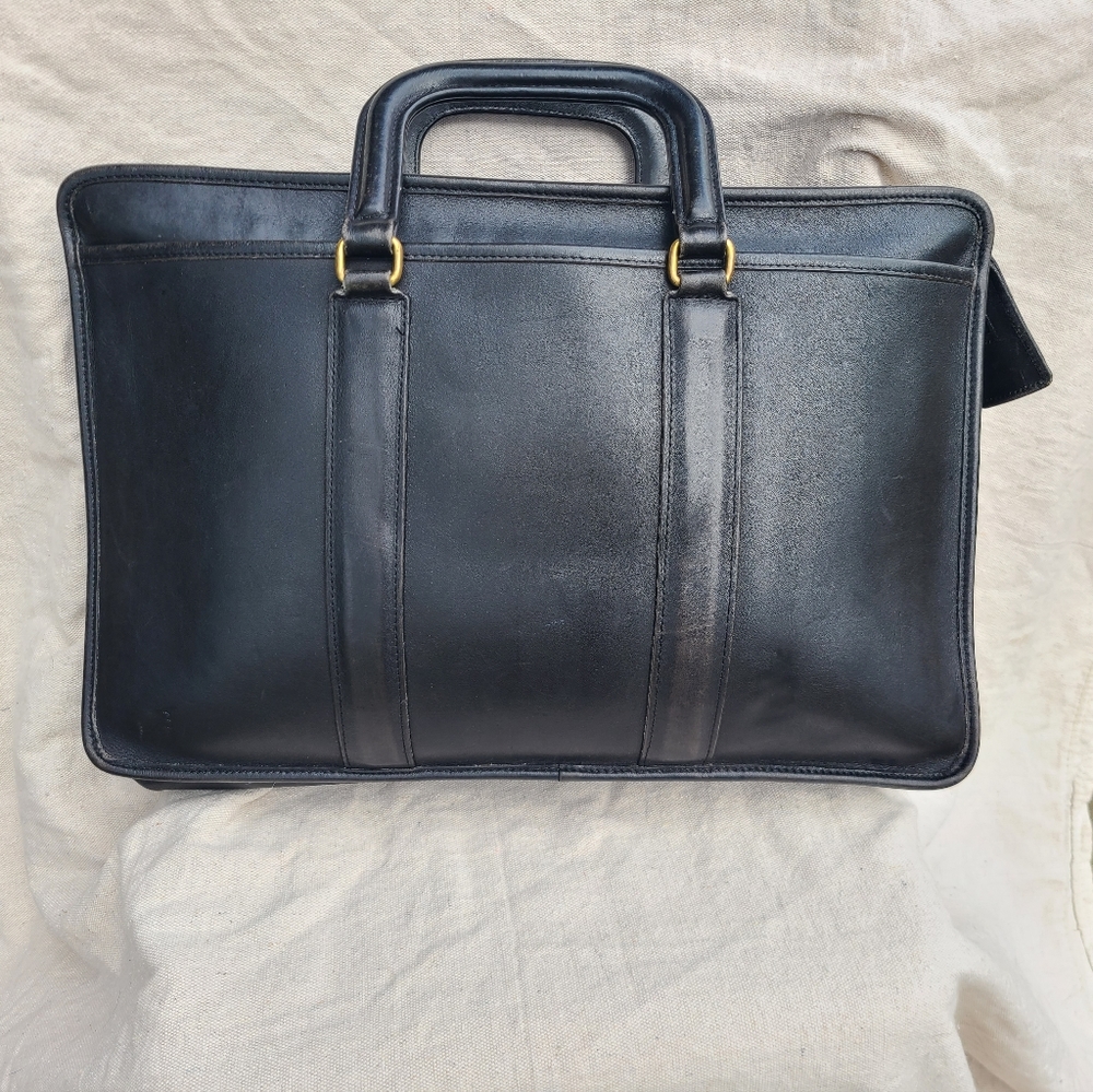 Rare Vintage Bonnie's Cashin Coach Leatherware Embassy Briefcase Bag 5090